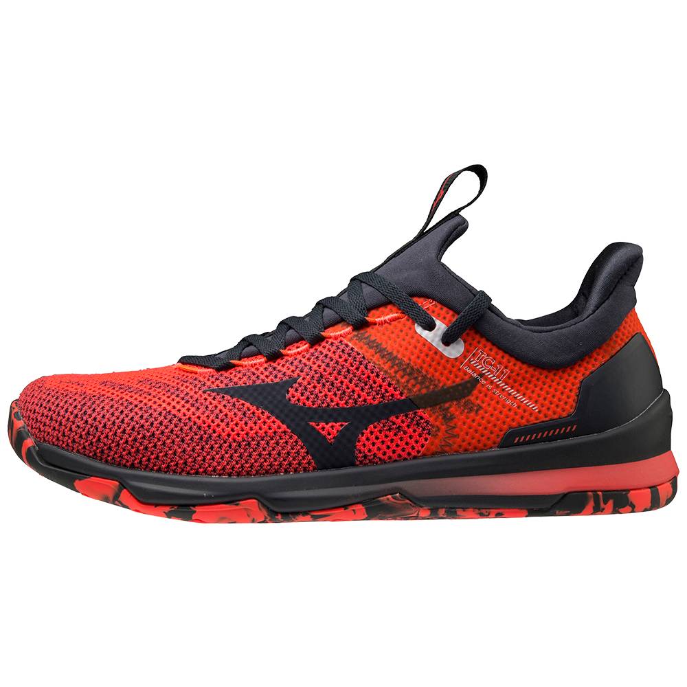 Mizuno TC-11 Férfi Edzőcipő Piros/Fekete SDR435281